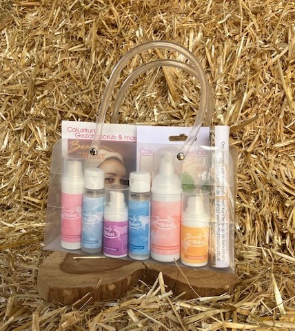 Mini giftset met  reistasje 8 mini s